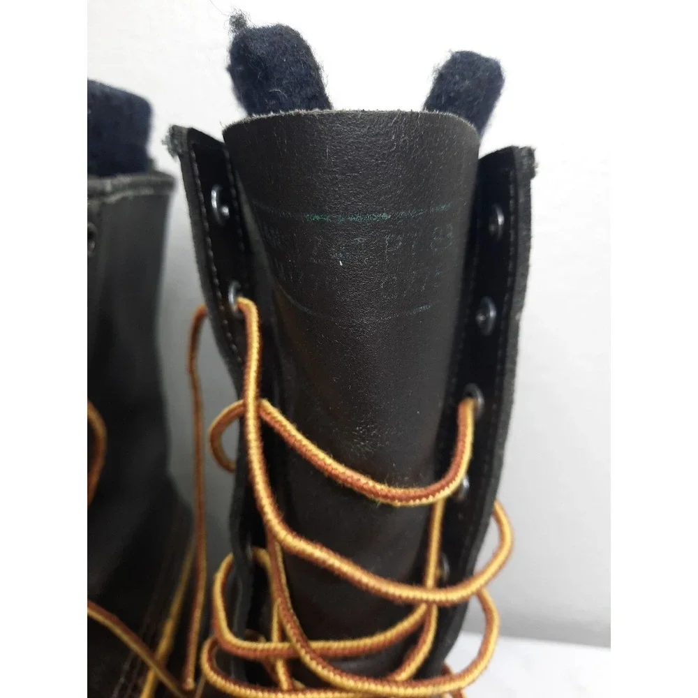 LACROSSE BROWN WATERPROOF INSULATED Steel Shank Boots SZ 6 Made in USA HUNTING